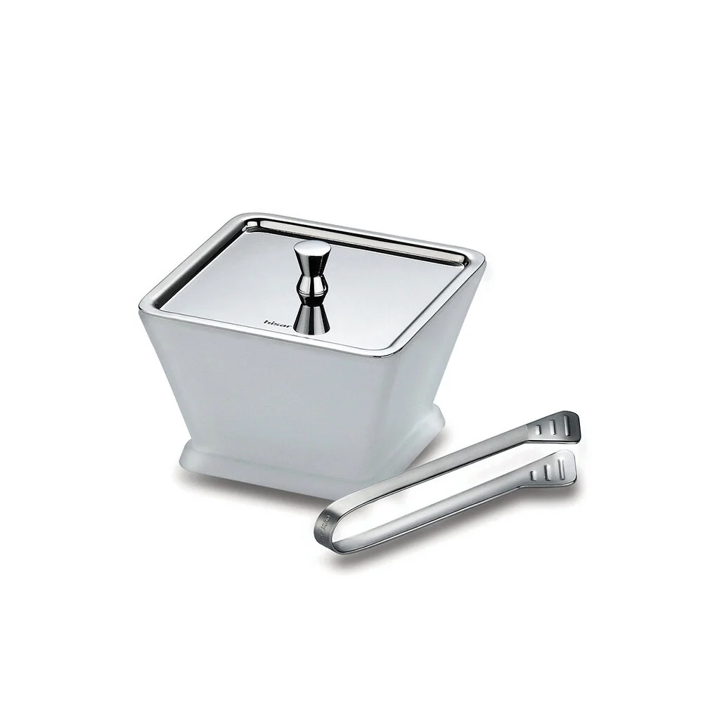 Hisar Florida Çelik Kapaklı Kare Cam Şekerlik Takımı - Hisar