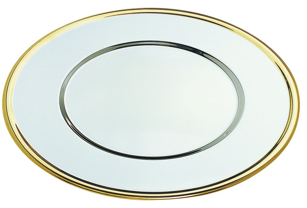 Hisar Lale Çelik Supla Altın Kaplama Yuvarlak Tekli - Hisar