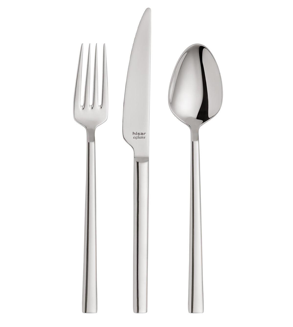 Hisar Milano 84 Parça Çatal Kaşık Bıçak Seti - 5