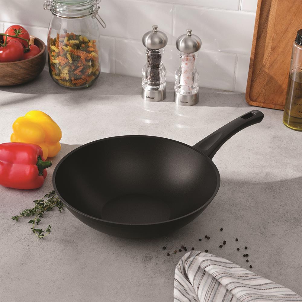 Hisar Milas Granit Wok Tava 28 cm - 2