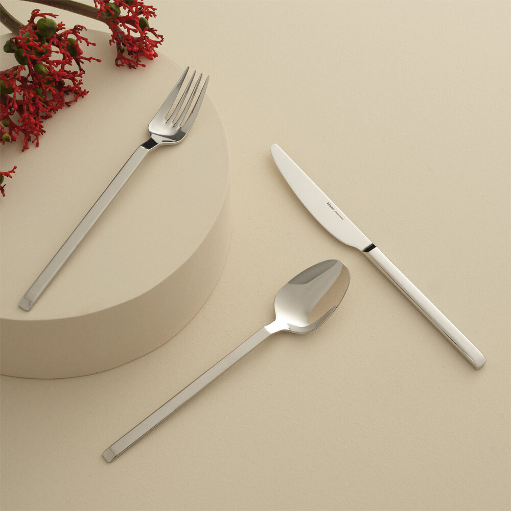 Hisar Orlando 18 Parça 6 Kişilik Çatal Kaşık Bıçak Takımı - Hisar