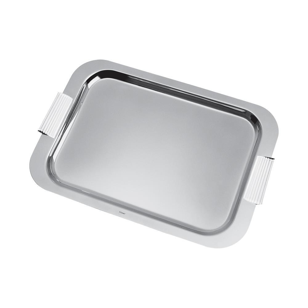 Hisar Roma Kordonlu Çelik Çay ve Kahve Tepsisi - Hisar