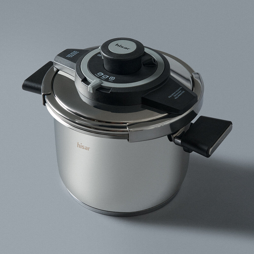 Hisar Tempus Düdüklü 6Lt Siyah - 2